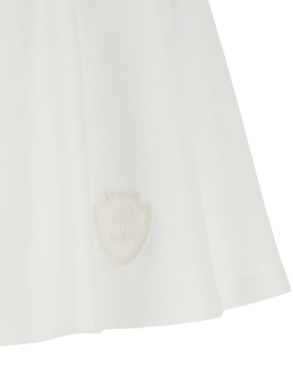 striped-trim A-line mini skirt