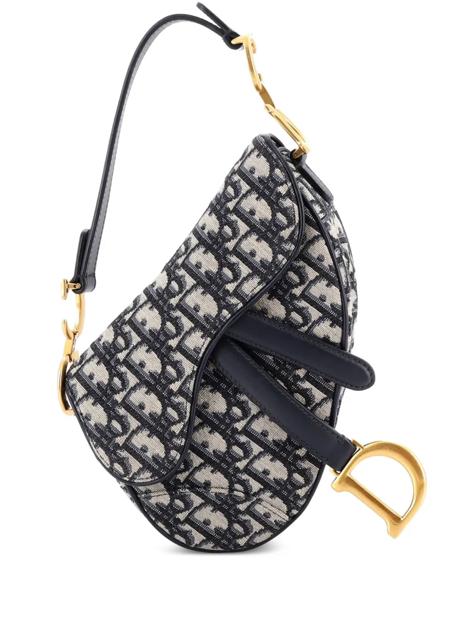 Saddle Handbag Oblique Canvas Mini shoulder bag