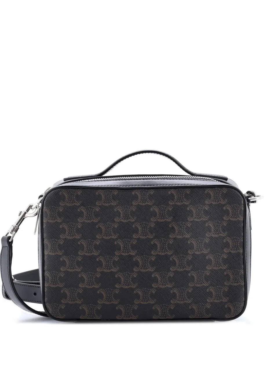 Messenger Box Bag Triomphe Coated Canvas crossbody bag