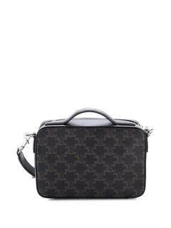 Messenger Box Bag Triomphe Coated Canvas crossbody bag