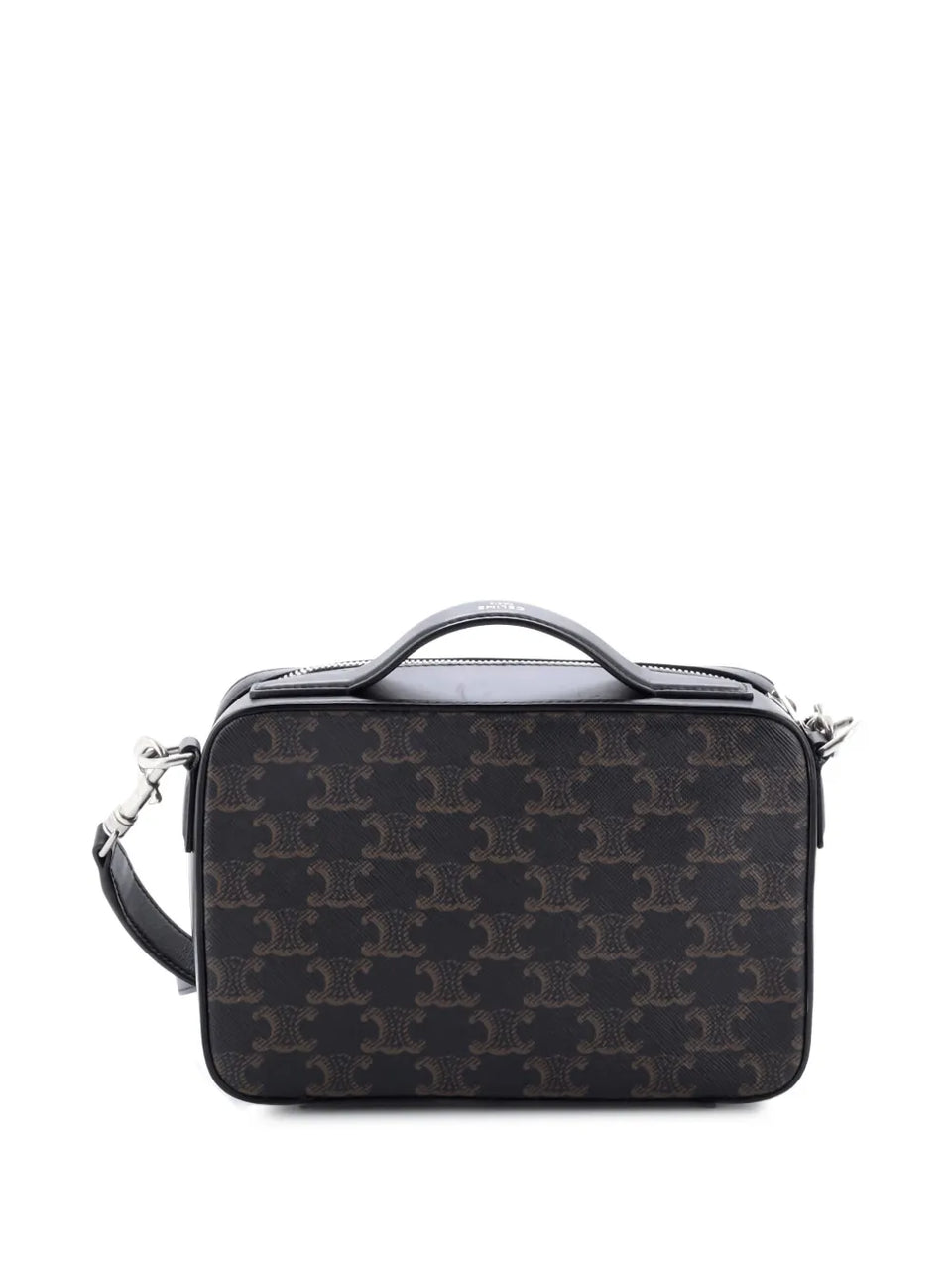 Messenger Box Bag Triomphe Coated Canvas crossbody bag