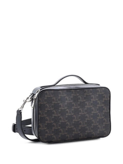 Messenger Box Bag Triomphe Coated Canvas crossbody bag