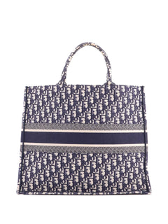 Book Oblique Canvas Large tote bag