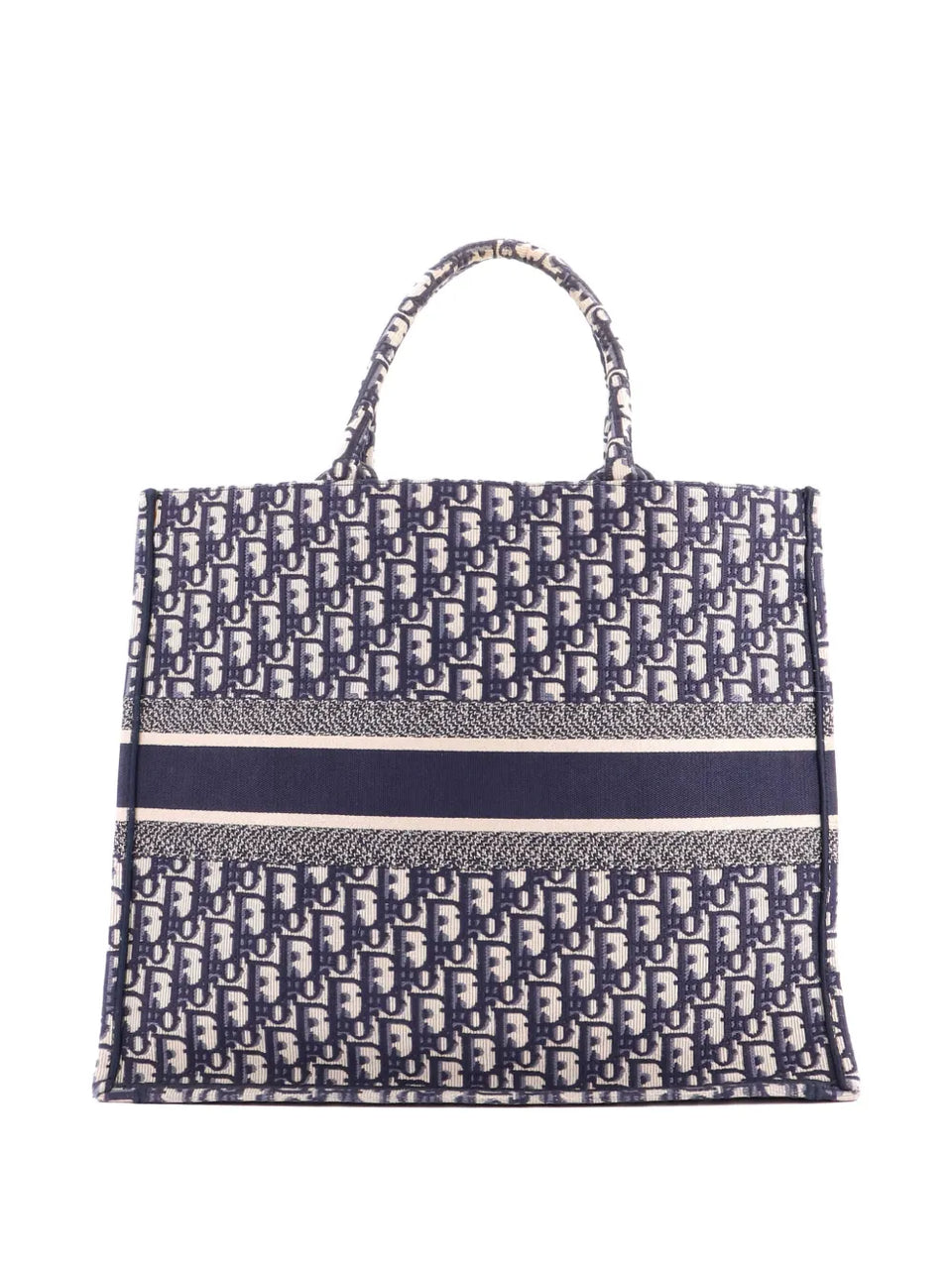 Book Oblique Canvas Large tote bag