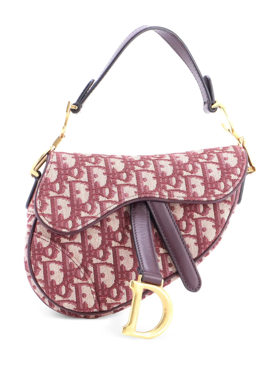 Saddle Handbag Oblique Canvas Mini shoulder bag