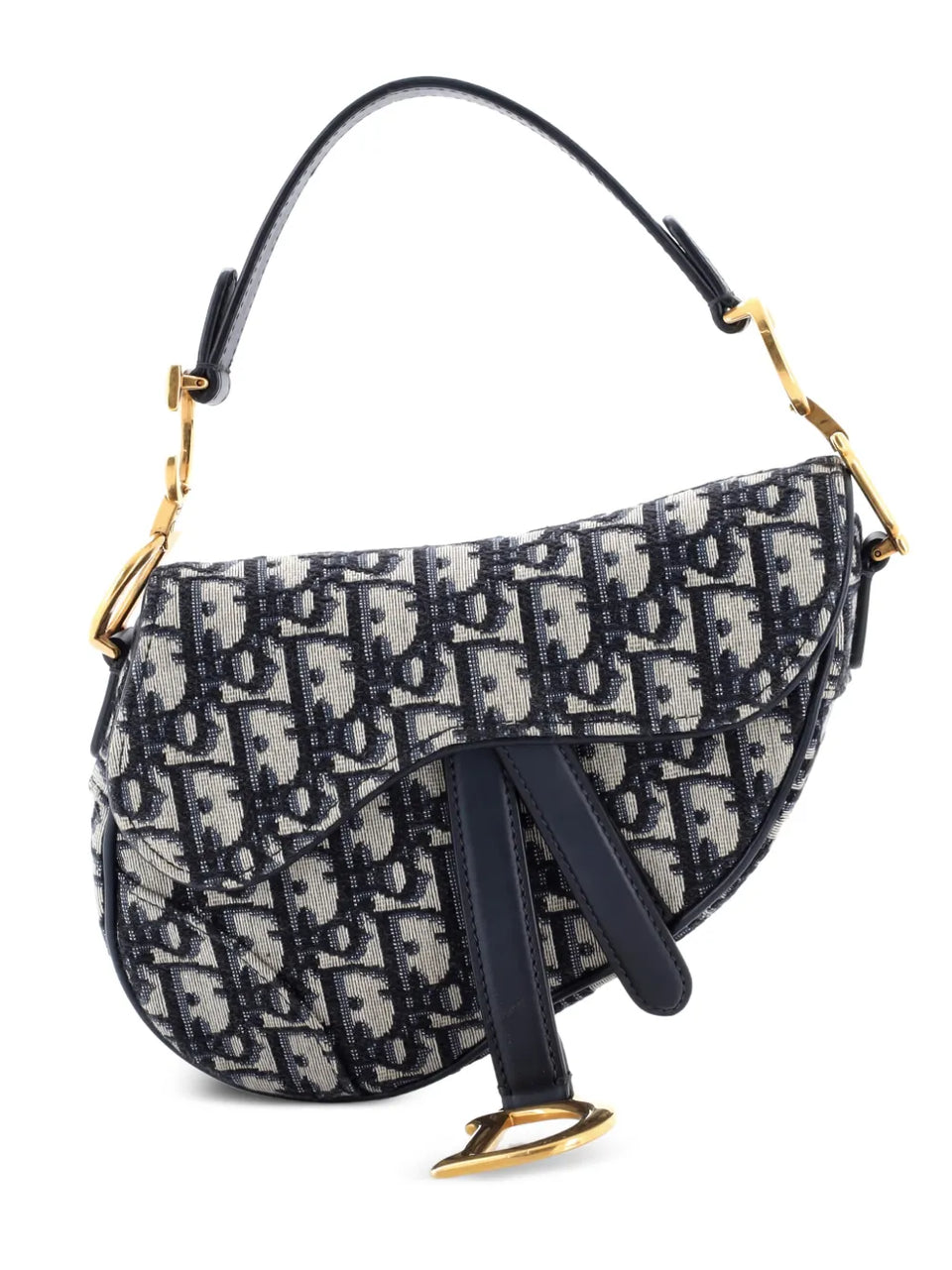 Saddle Handbag Oblique Canvas Mini shoulder bag