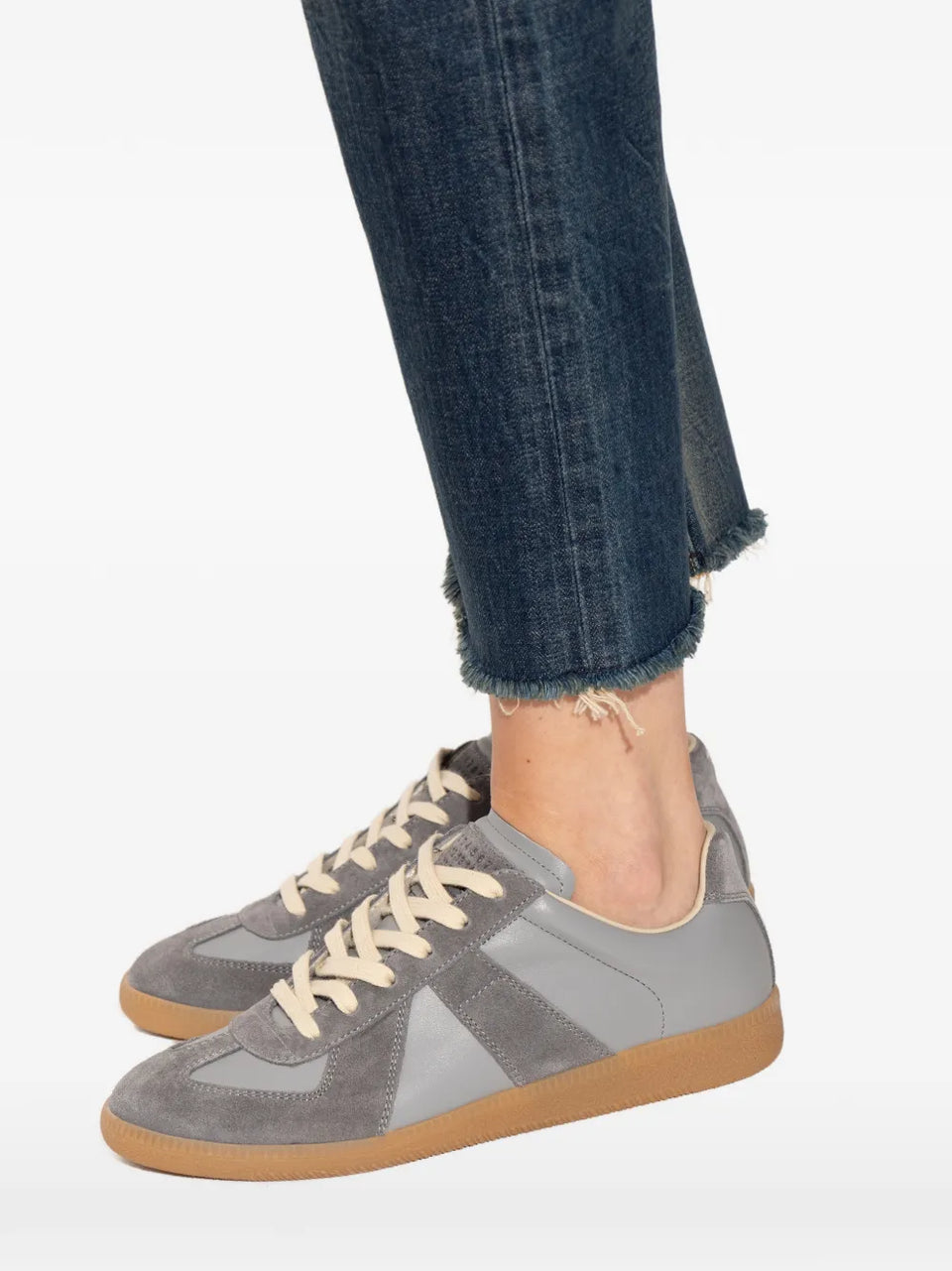 Replica lace-up sneakers