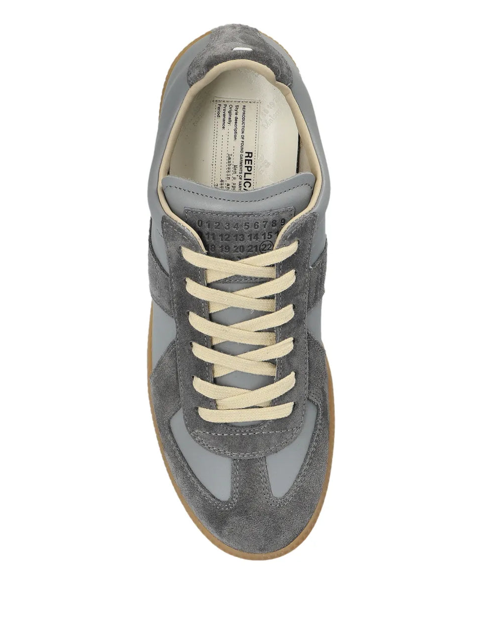 Replica lace-up sneakers