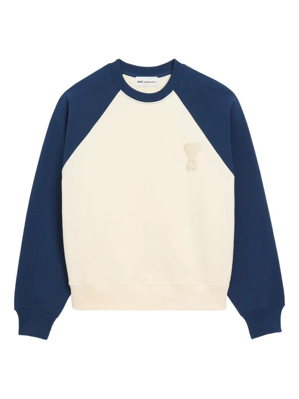 Ami De Coeur knitted-patch sweatshirt