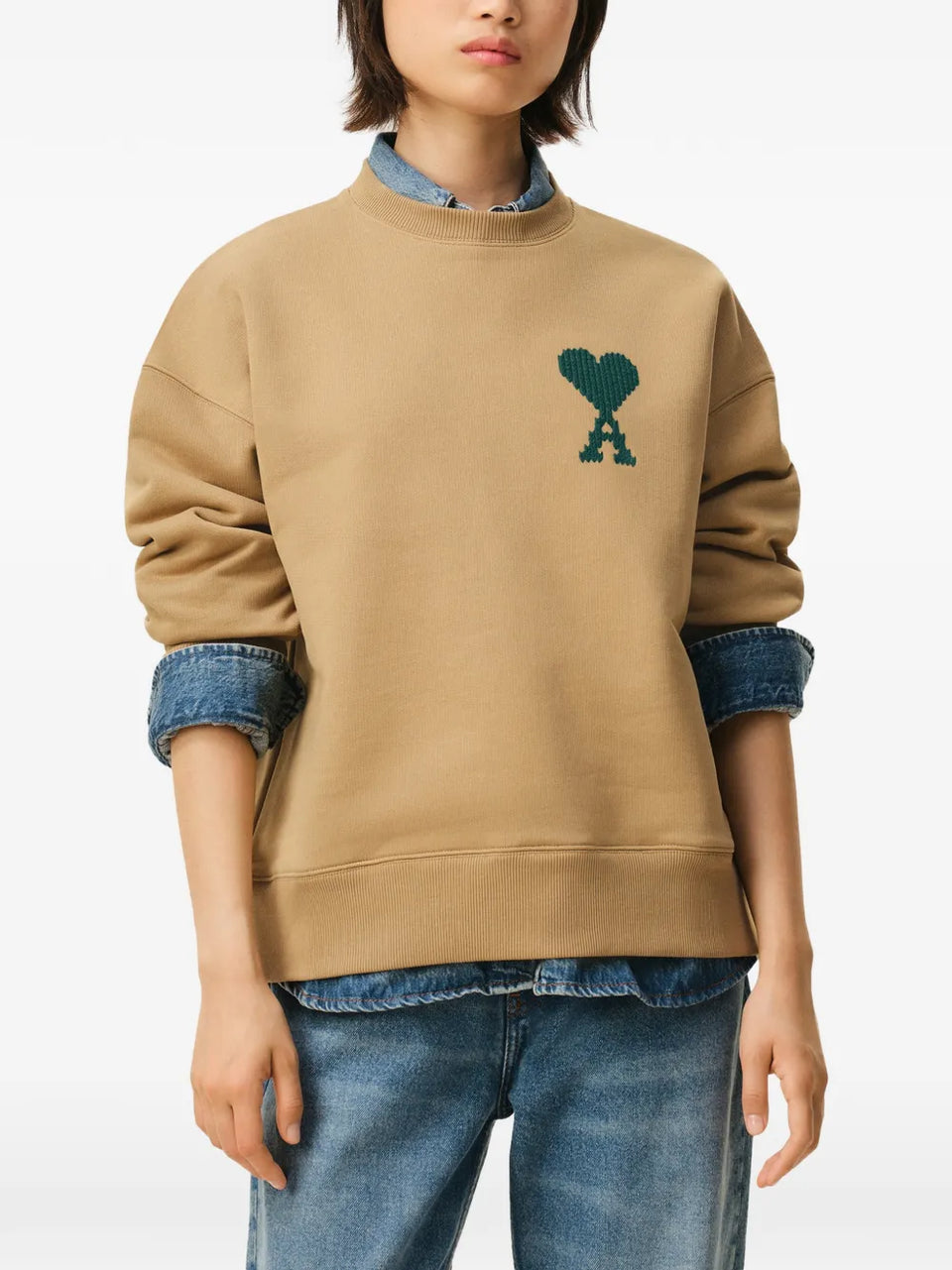 Ami De Coeur embroidered sweatshirt