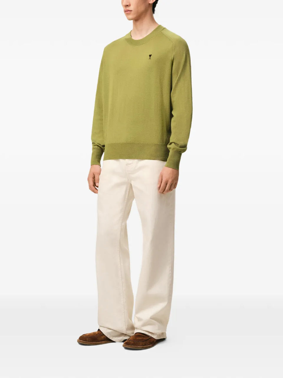 Ami De Coeur embroidery sweater