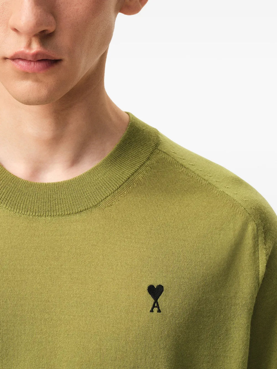 Ami De Coeur embroidery sweater