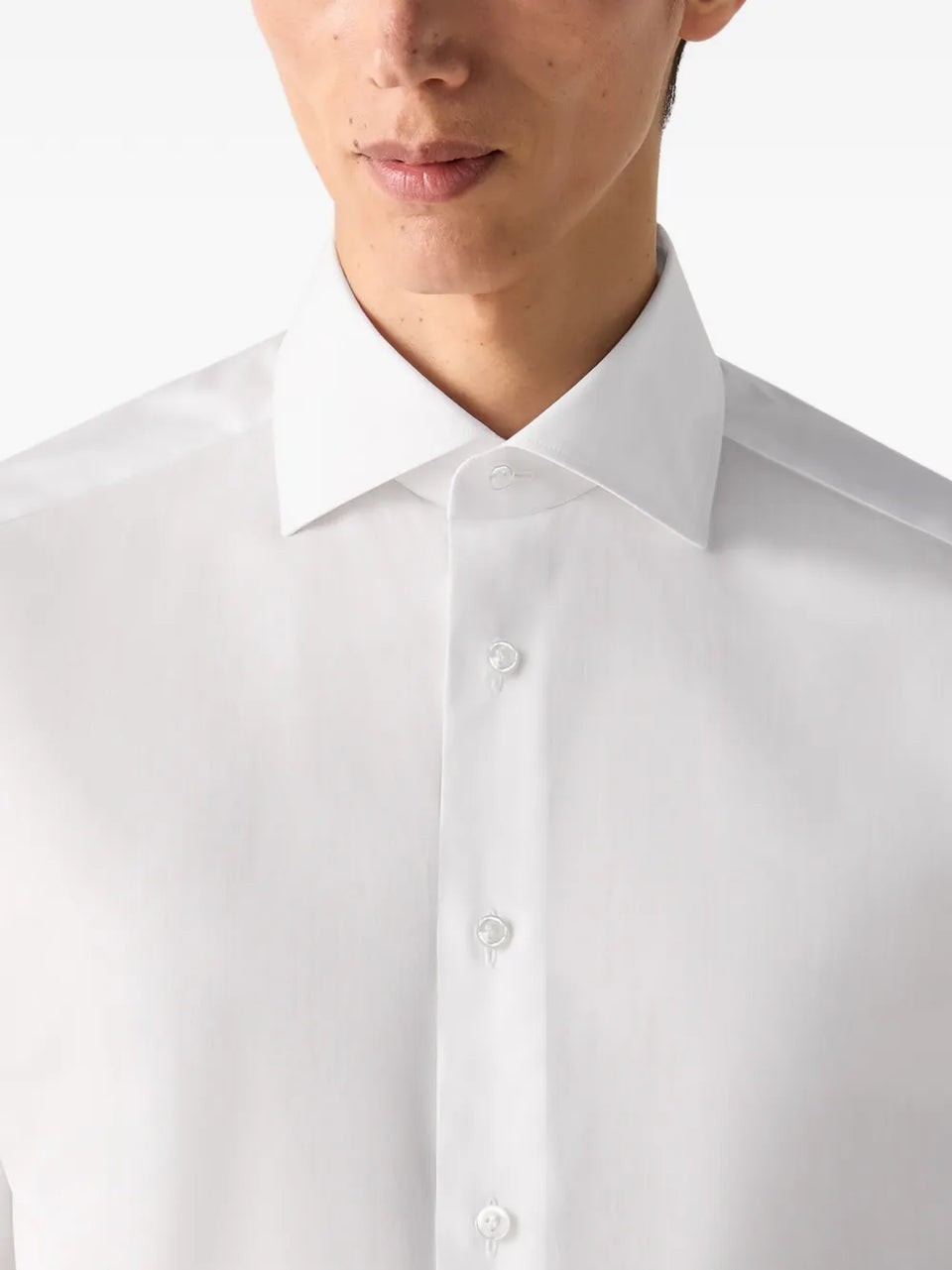 button-up cotton shirt