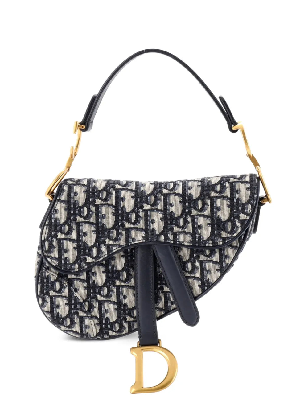Saddle Handbag Oblique Canvas Mini shoulder bag