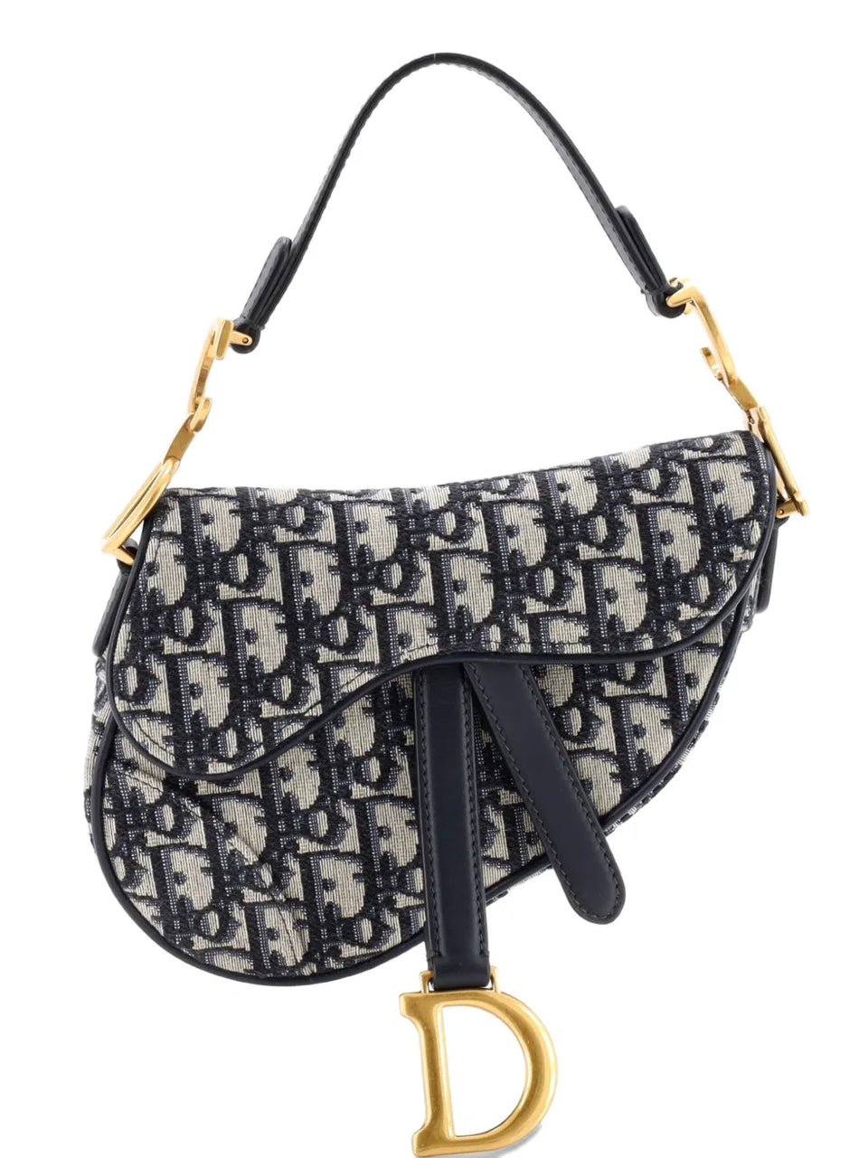 Saddle Handbag Oblique Canvas Mini shoulder bag