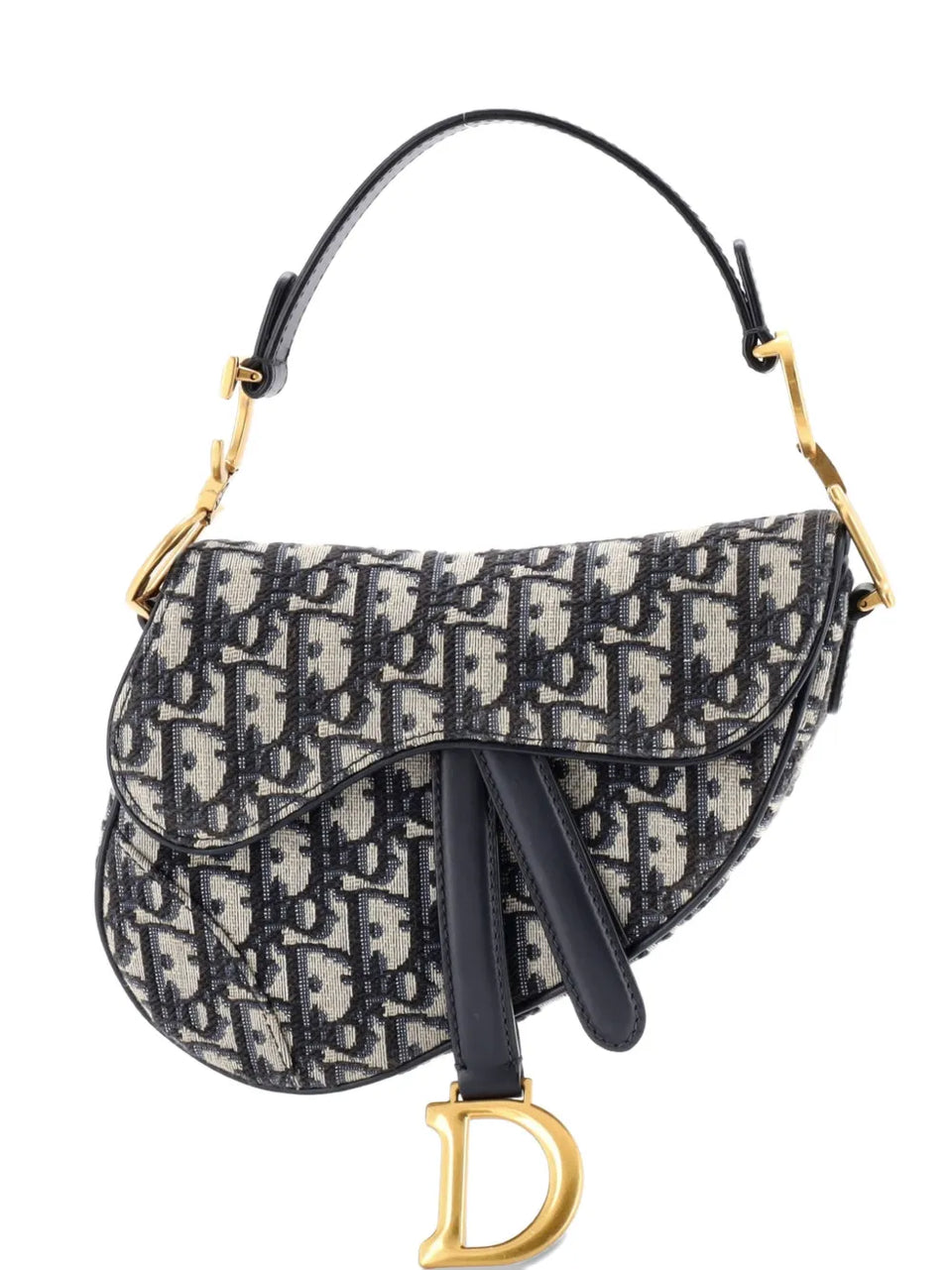 Saddle Handbag Oblique Canvas Mini shoulder bag