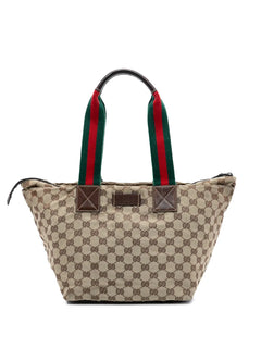 2000-2015 GG Canvas Web tote bag