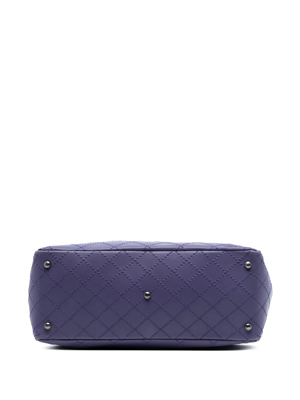 2014-2015 Medium CC Quilted Calfskin Pocket Tote satchel