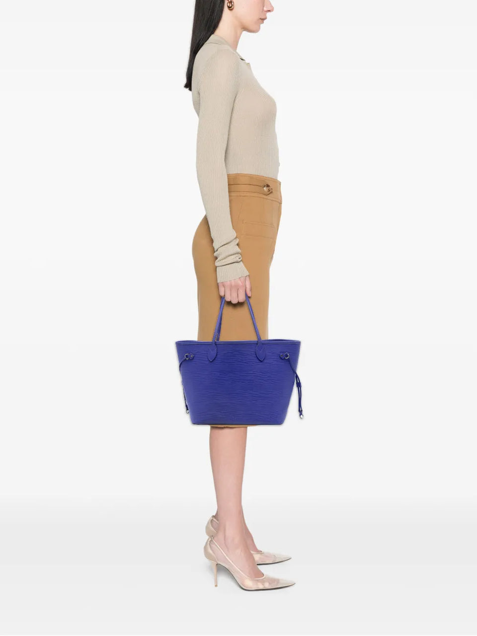 2013 Epi Neverfull MM tote bag