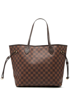 2015 Damier Ebene Neverfull MM tote bag