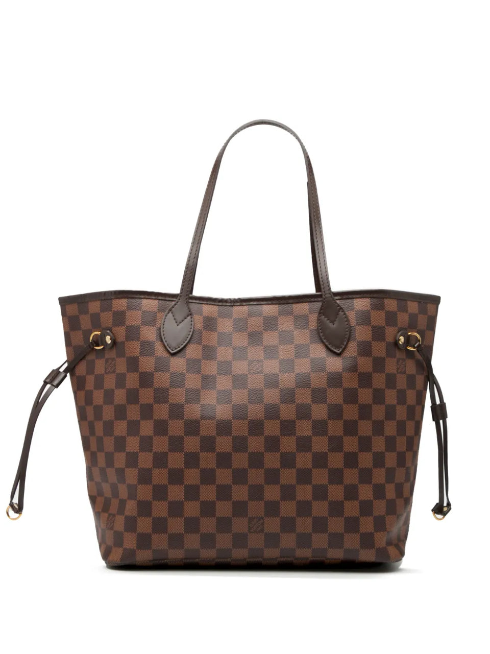 2015 Damier Ebene Neverfull MM tote bag