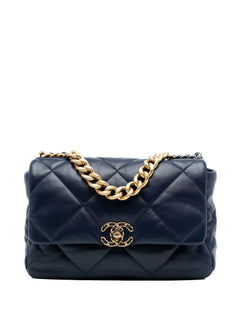 2021 Large Lambskin 19 Flap satchel