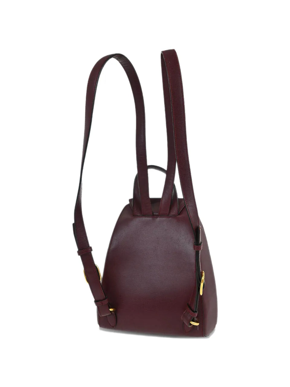 1990-2000s leather backpack