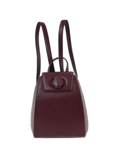 1990-2000s leather backpack