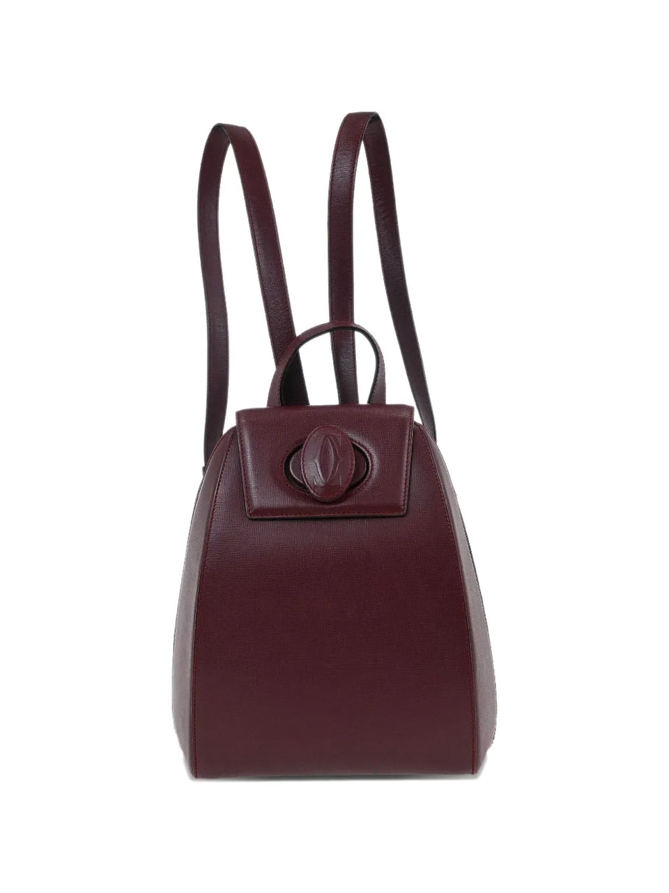 1990-2000s leather backpack