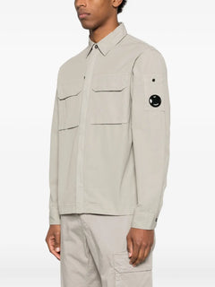 Lens-detail overshirt