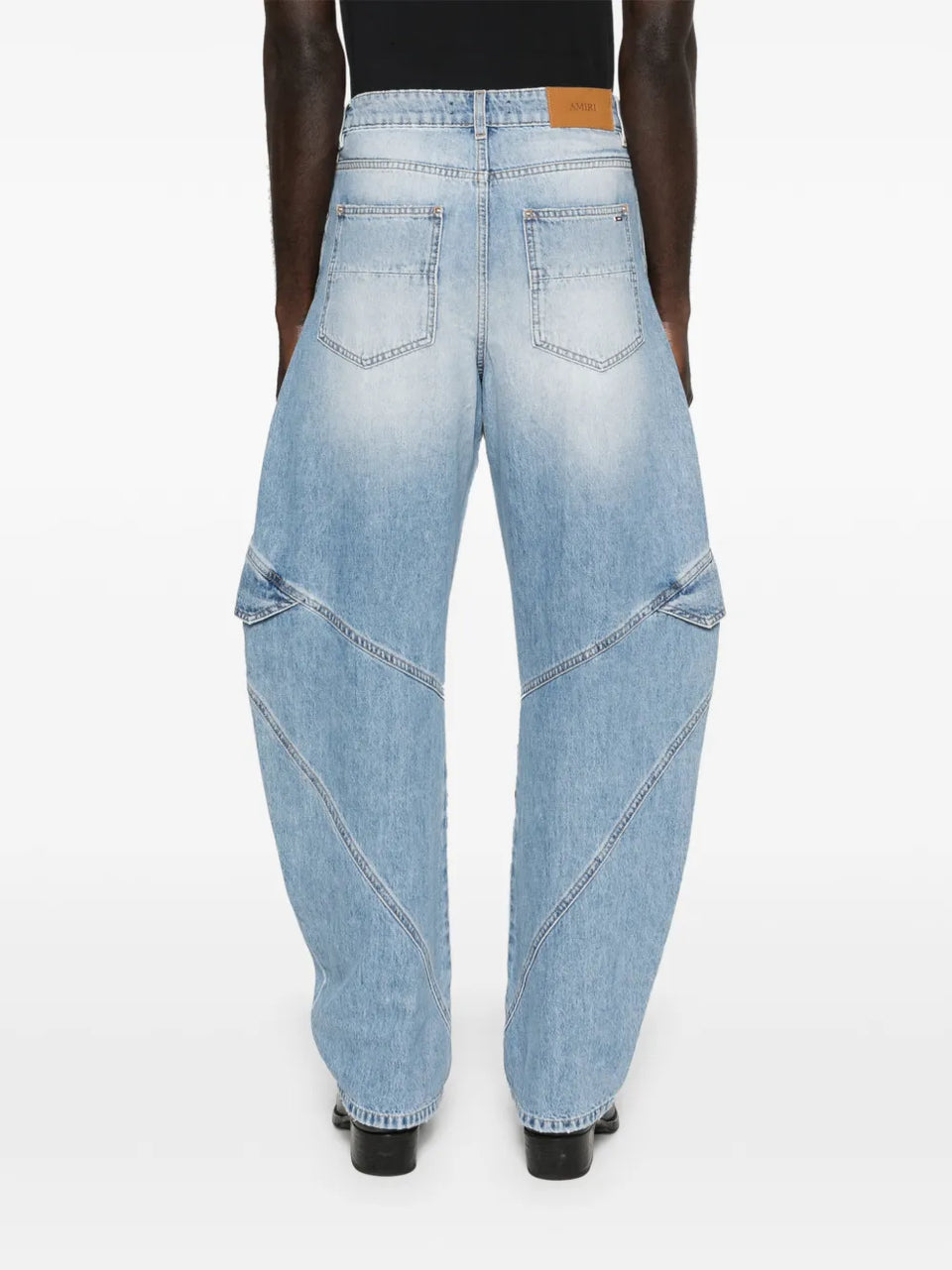 blue cargo jeans