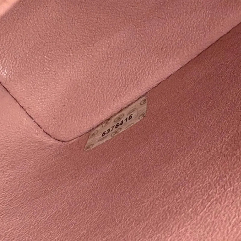 C648 - CHANEL Vintage Pink Lambskin Handbag