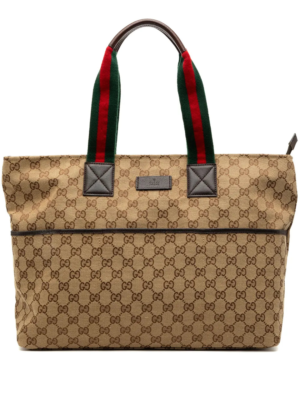 2000-2015 GG Canvas Web tote bag