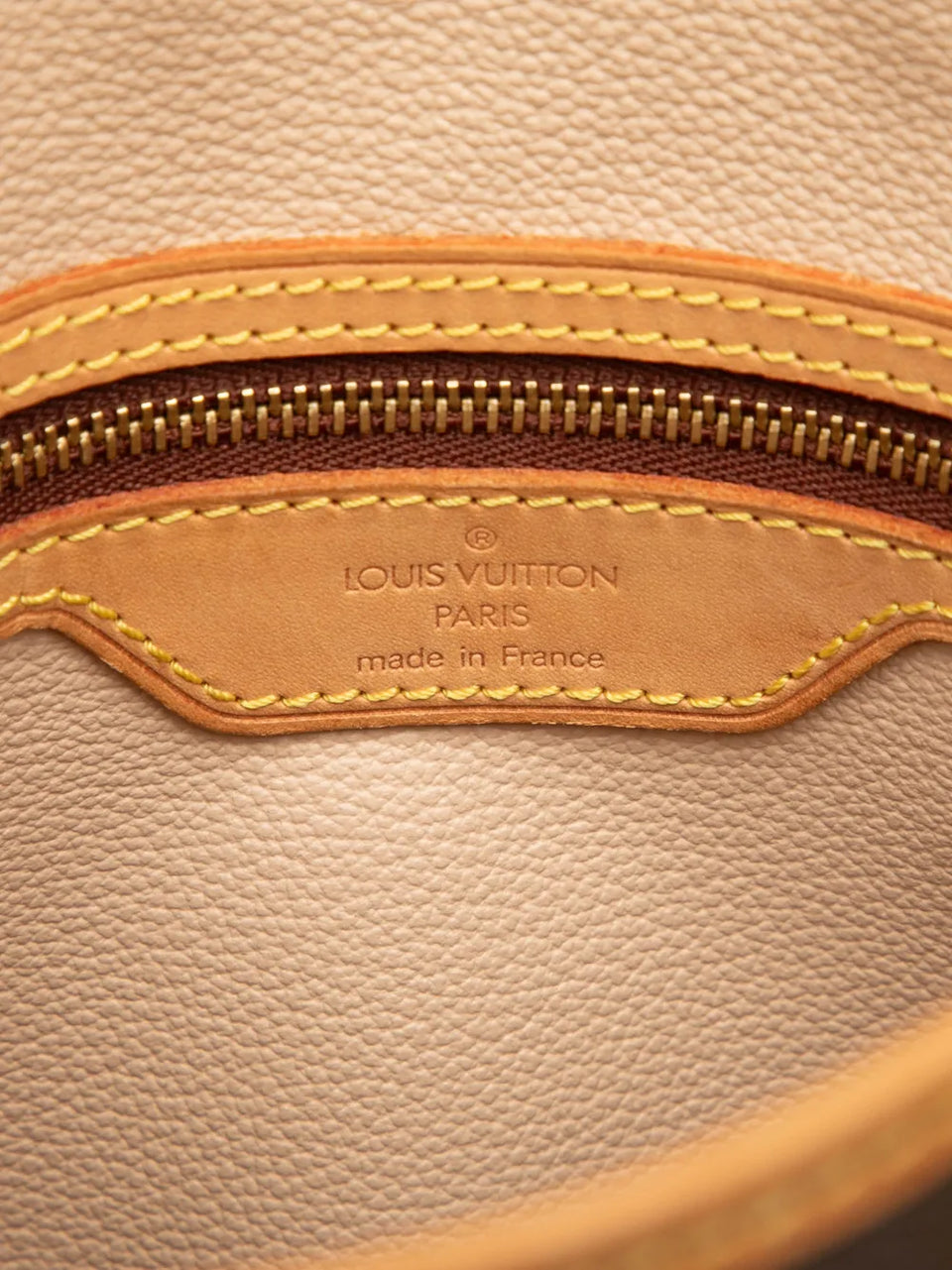 2003 Monogram Petit bucket bag