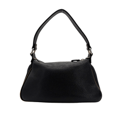 JAH226 - CHANEL Vintage Black Caviar Leather Handbag