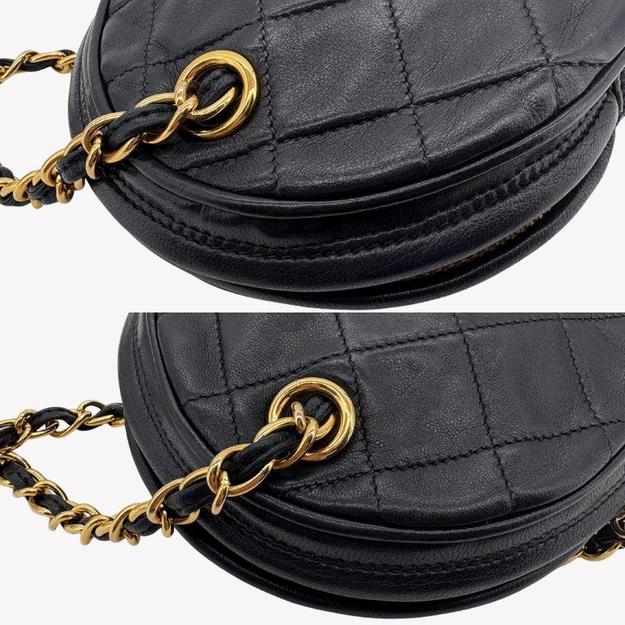 KA768 - Chanel Vintage Quilted Leather Shoulder Bag