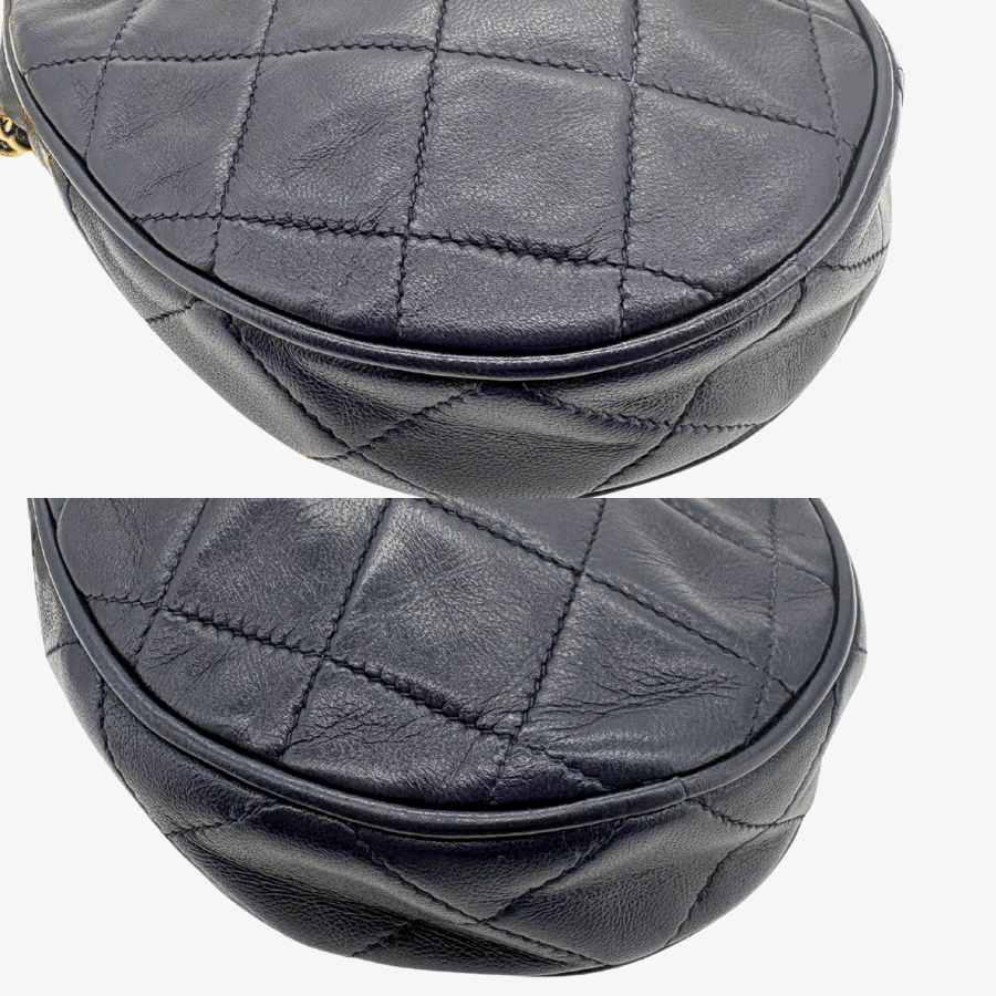 KA768 - Chanel Vintage Quilted Leather Shoulder Bag