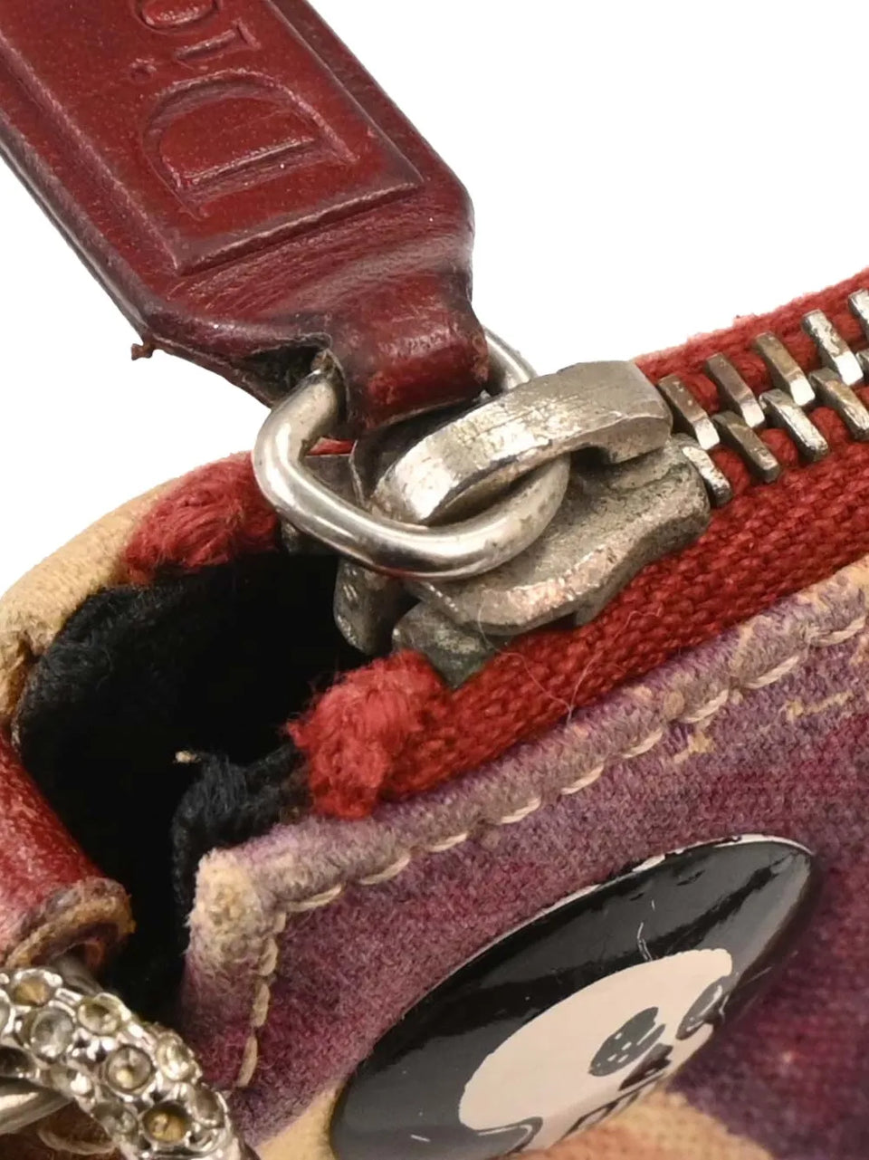 2003 print saddle shoulder bag