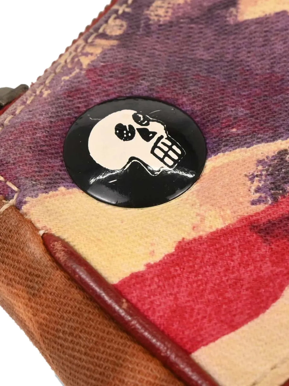 2003 print saddle shoulder bag