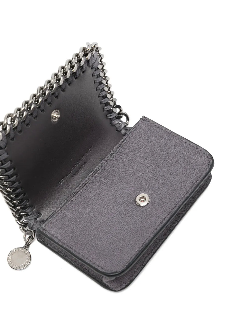 Falabella chain trim wallet