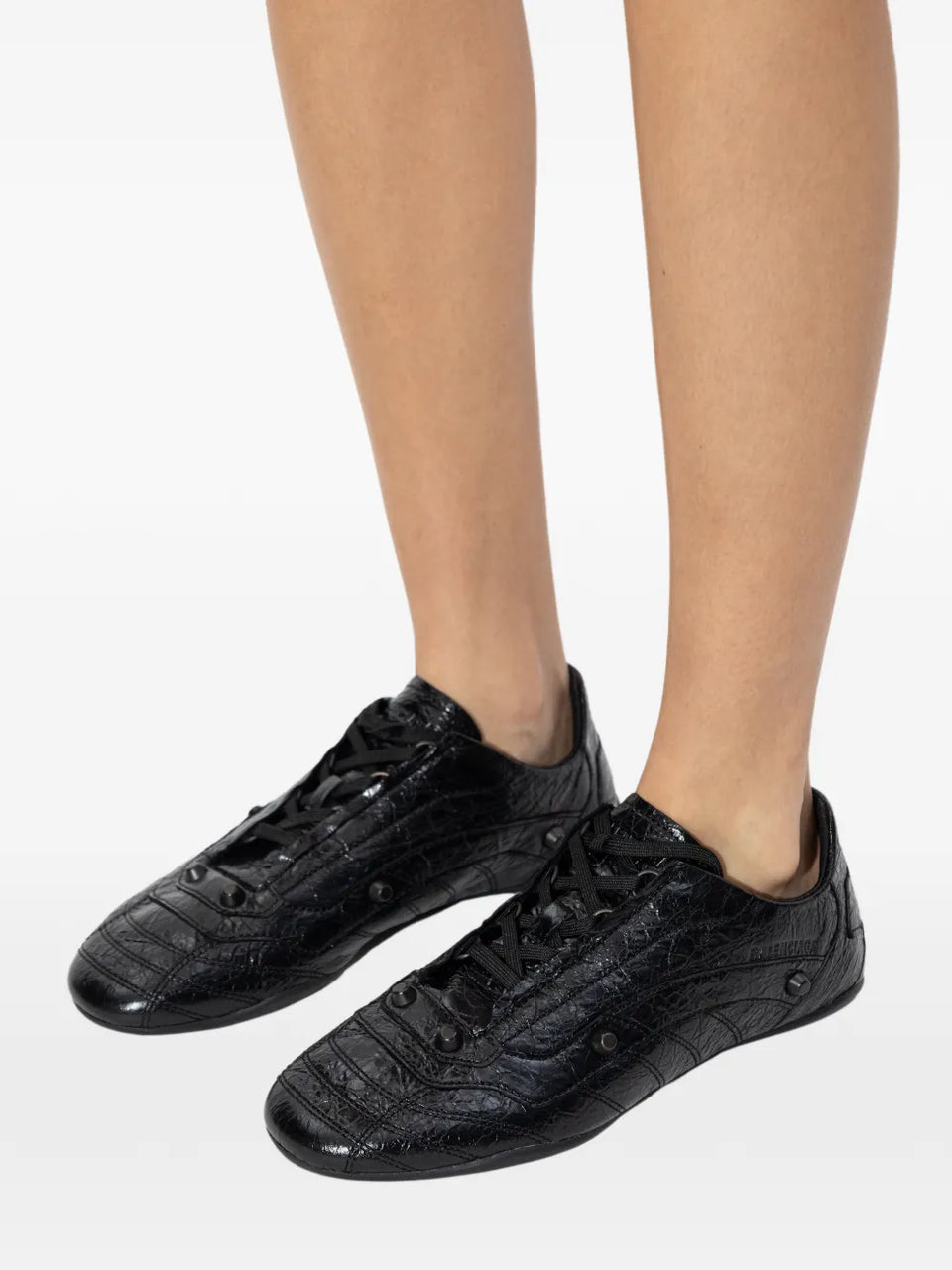 stud-embellished sneakers