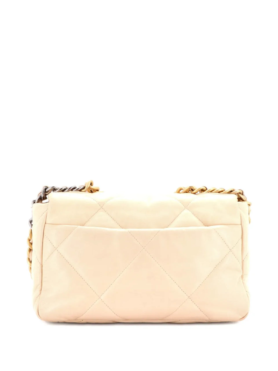 19 Flap Bag Quilted Leather Medium crossbody bag