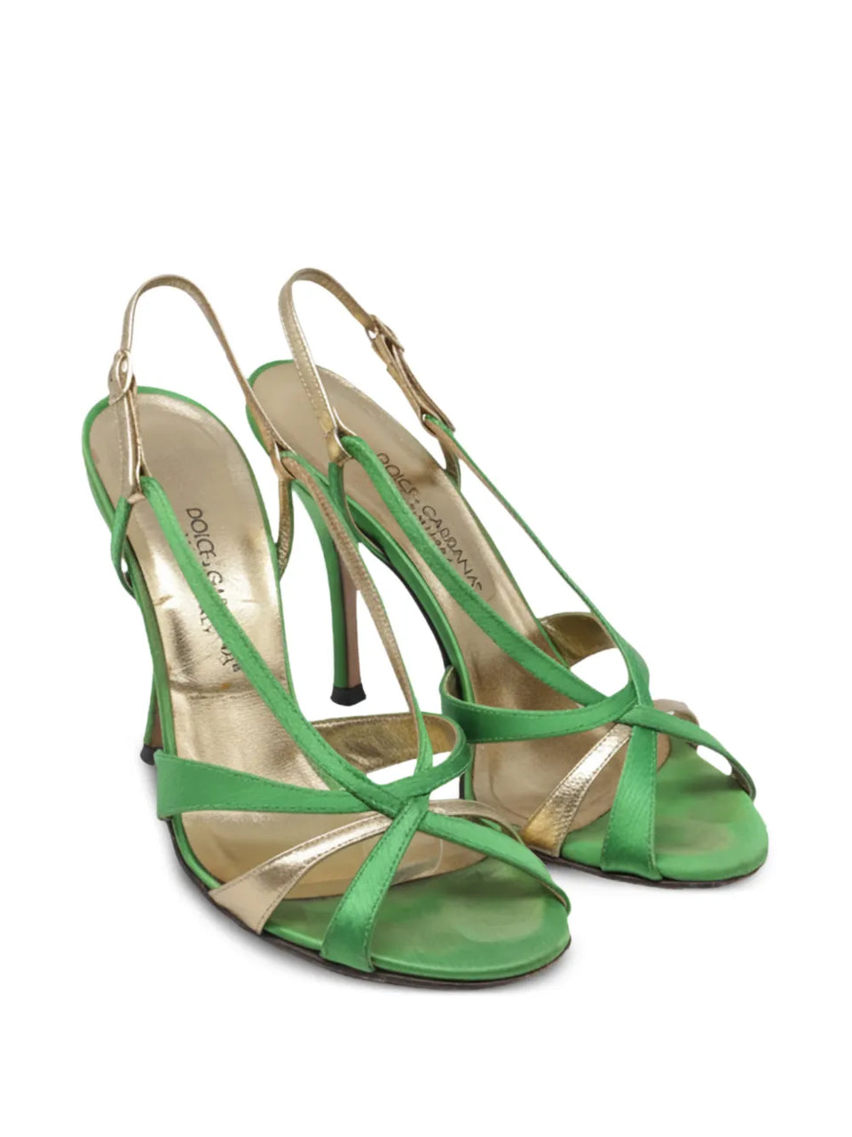 strappy heeled sandals