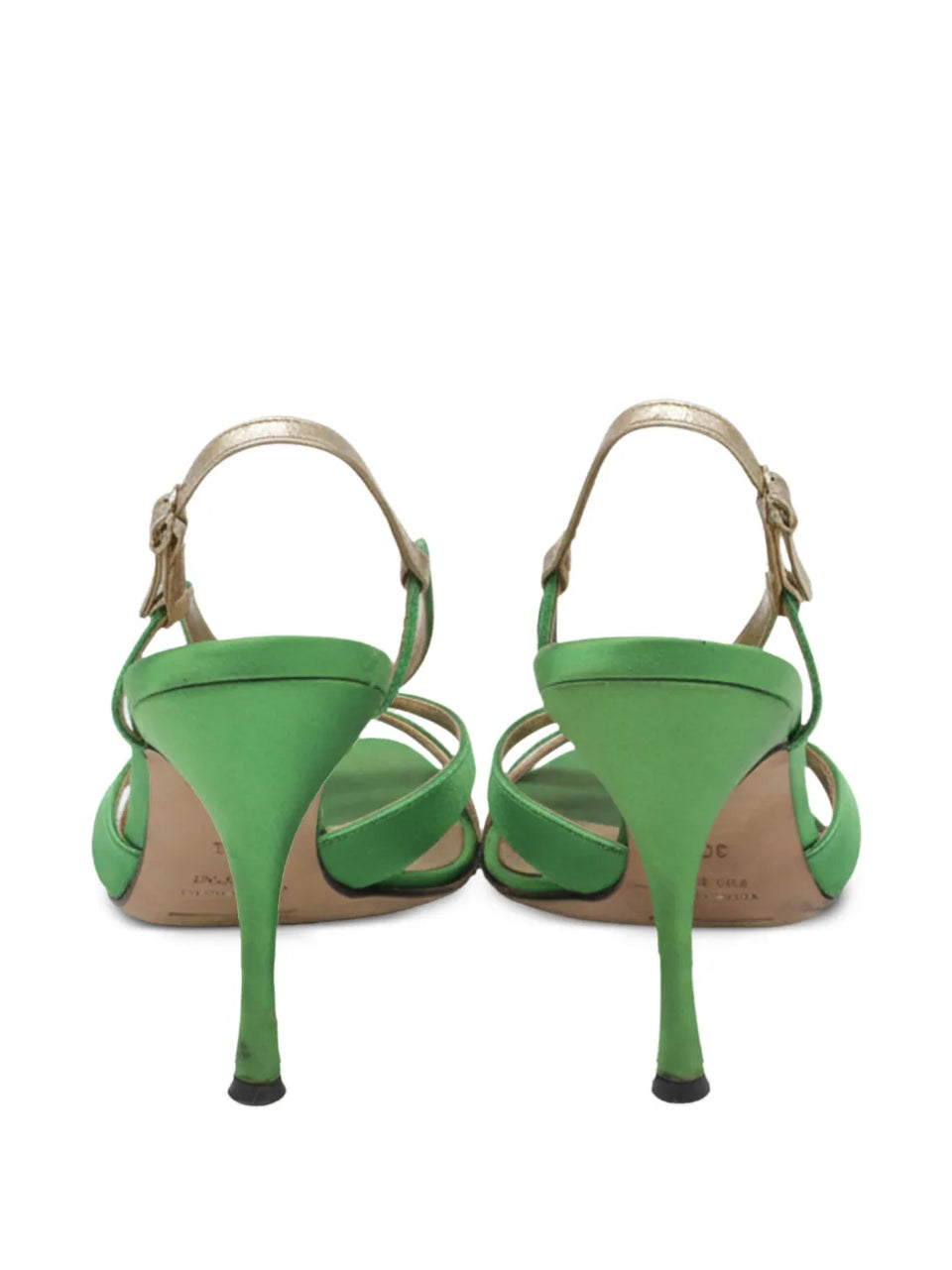strappy heeled sandals