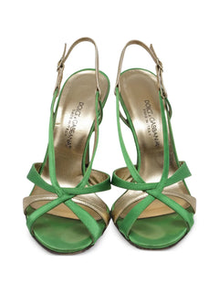 strappy heeled sandals