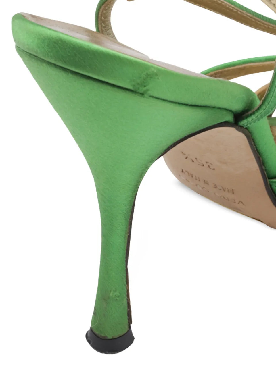 strappy heeled sandals