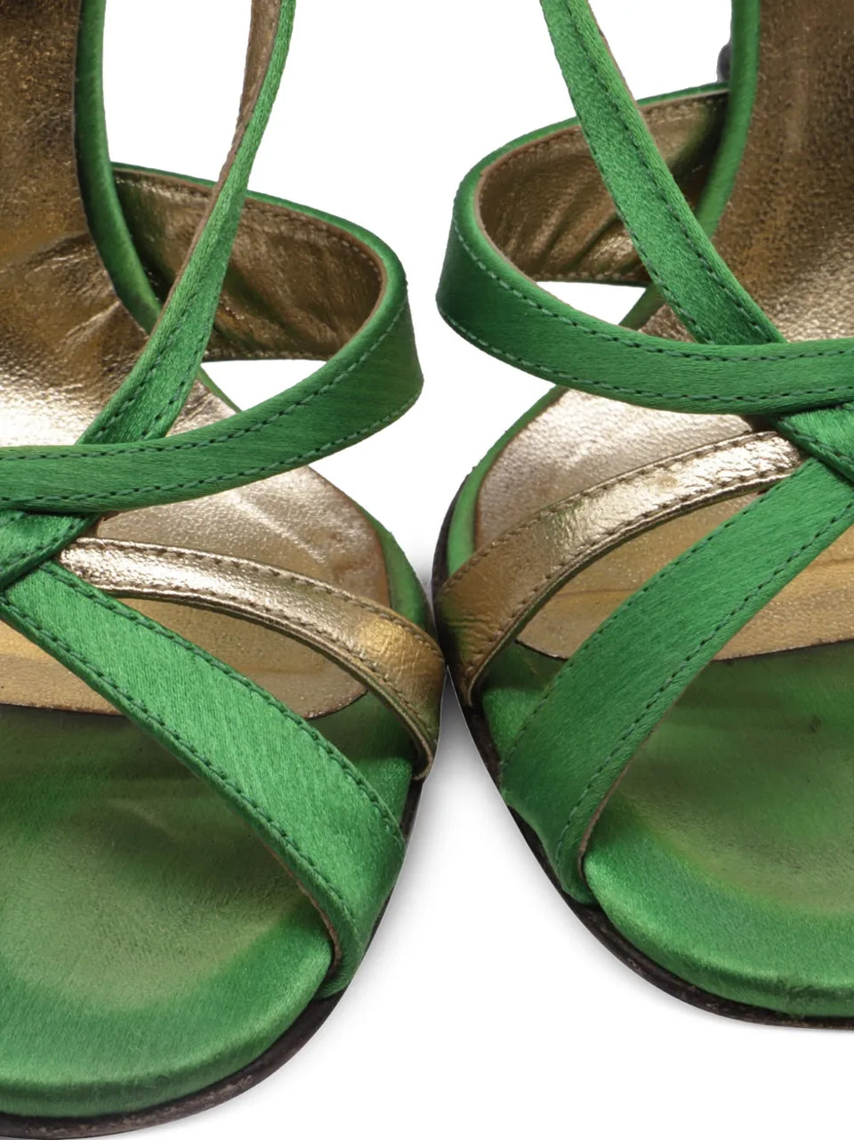 strappy heeled sandals