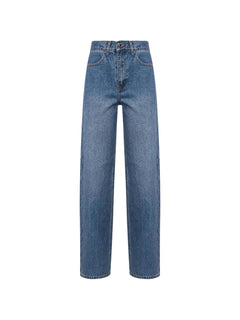 rhinestone straight jeans