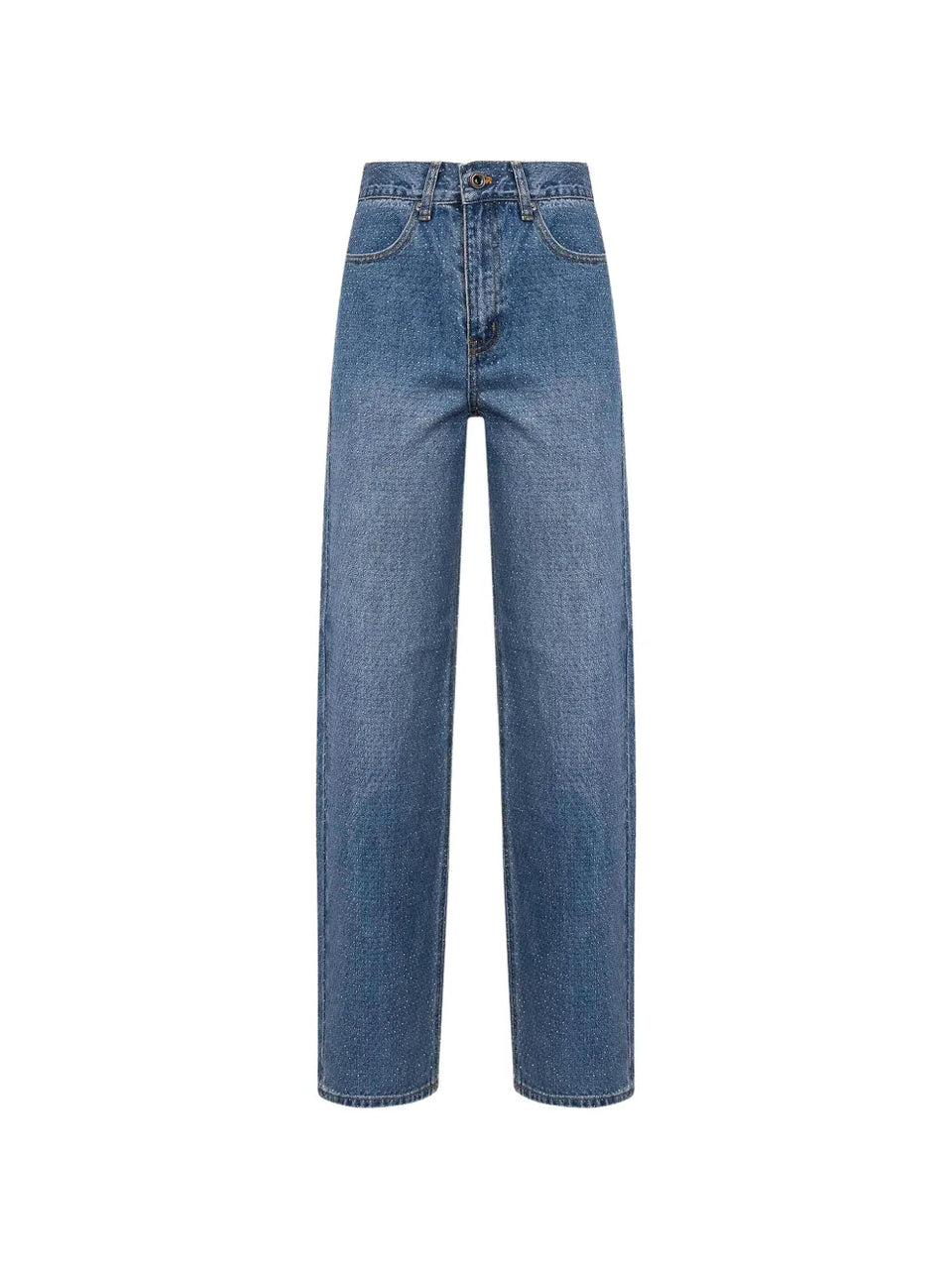 rhinestone straight jeans