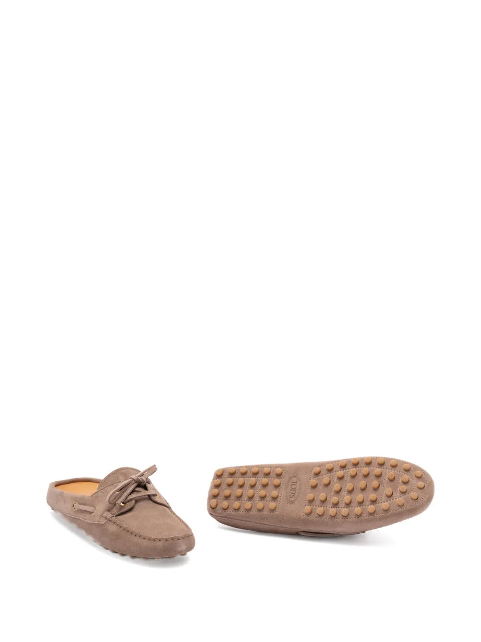 Glove Gommino lace-up mules
